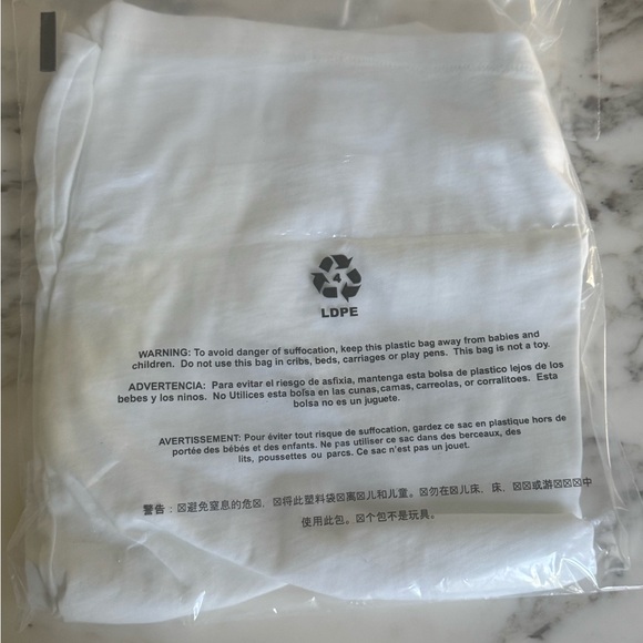 NWT J.Crew Vintage Slub Cotton Crewneck Tee Shirt Casual White Sz S and XXS - Picture 4 of 10